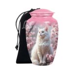 Cat Cremation Urns for Human Ashes - Burial Memorial Urn for Adults | Funeral Urns for Ashes Adult