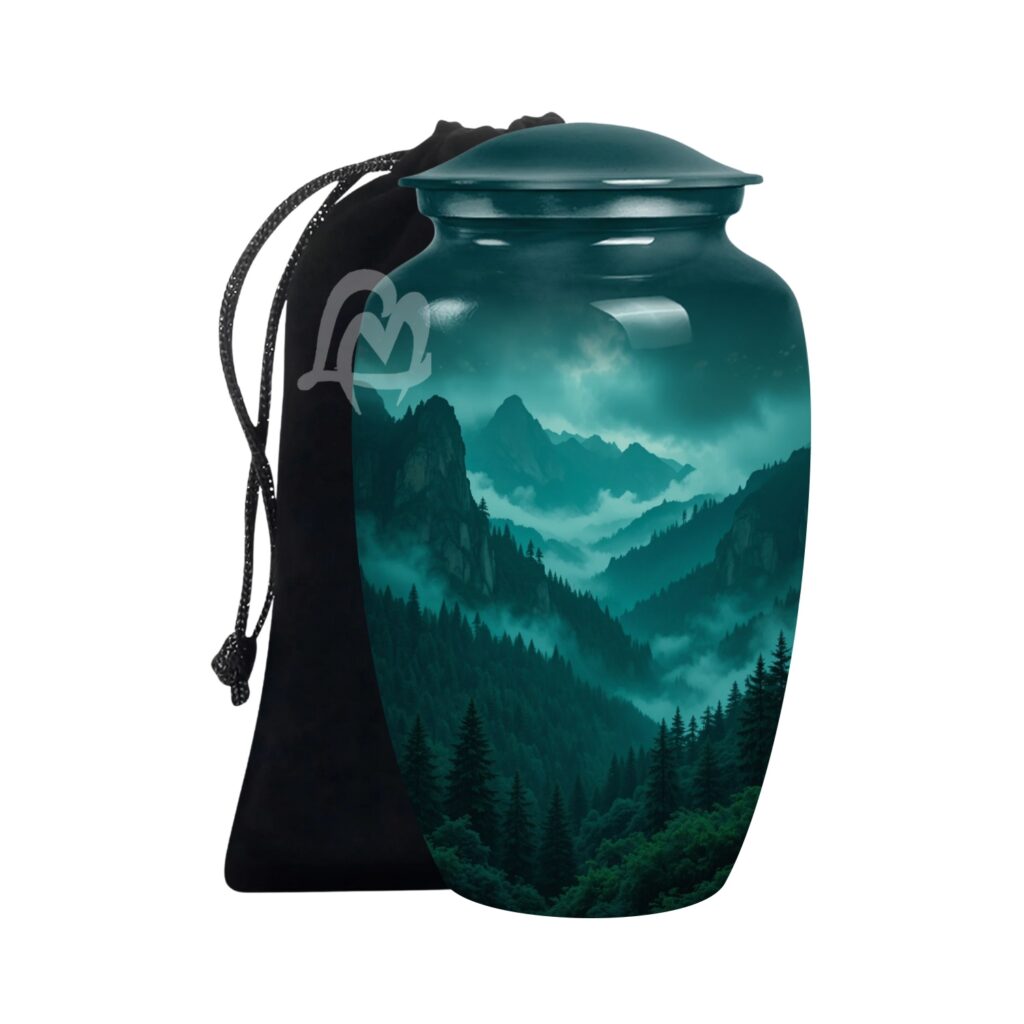 Thoughtful Memorial for Funeral, Burial & Home Memorial Funeral Urn for Men & Women.