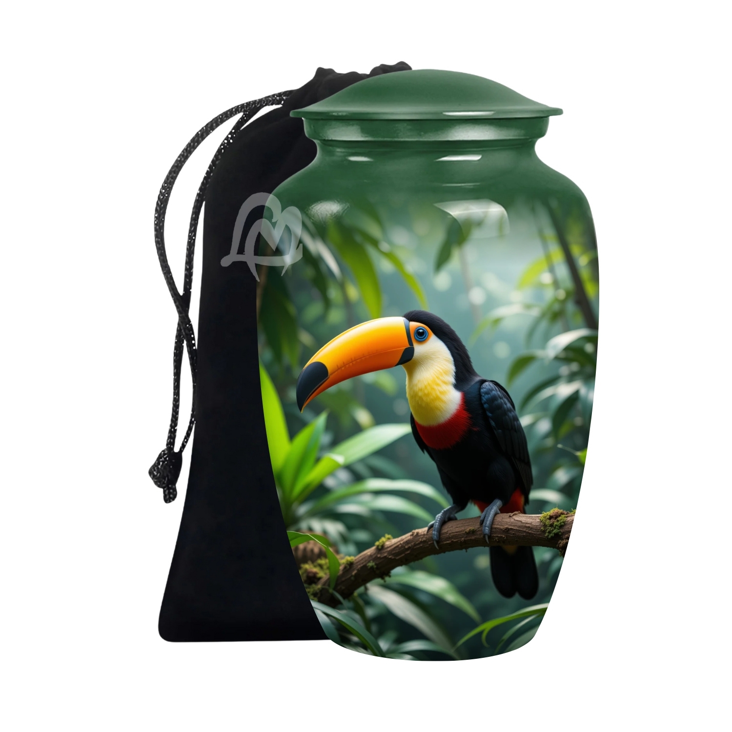 Toucan Urns Family Tribute of Peaceful Handcrafted Large Urn for Ashes Adult Male & Female Toucan Urns Family Tribute of Peaceful Handcrafted Large Urn for Ashes Adult Male & Female