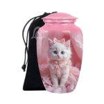 Cat Cremation Urns for Human Ashes - Burial Memorial Urn for Adults | Funeral Urns for Ashes Adult.