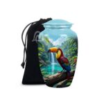 Funeral Cremation Urns for Human Ashes Adult Man – Decorative Memorial Burial Urns.