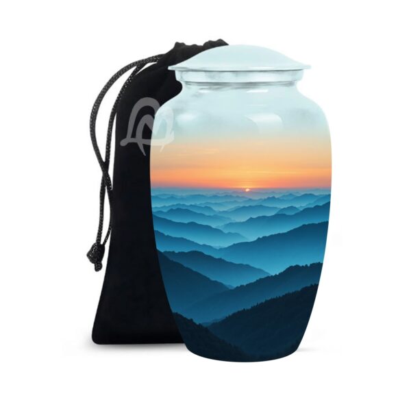Thoughtful Memorial for Funeral, Burial & Home Memorial Funeral Urn for Men & Women.