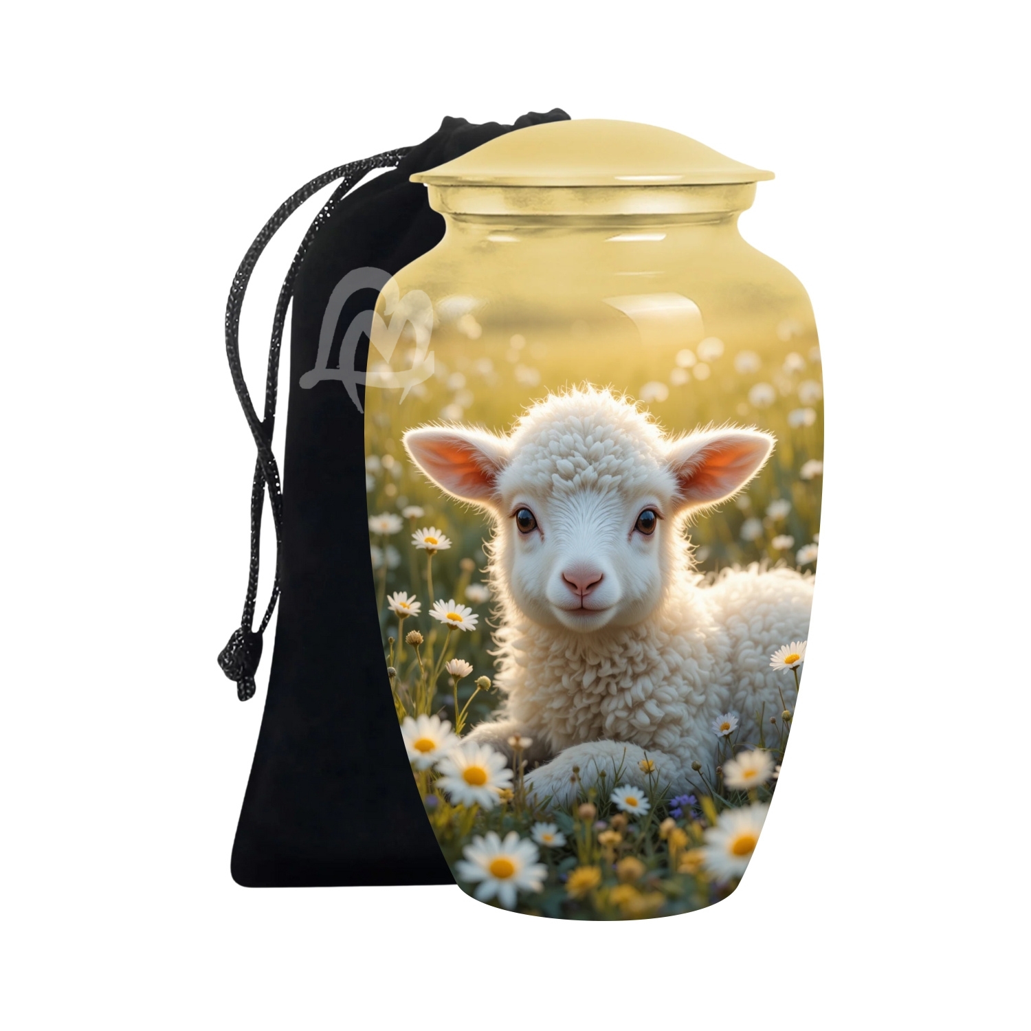 Sheep Cremation Urn for Ashes Adult Male/Female | Handcrafted Urns for Human Ashes