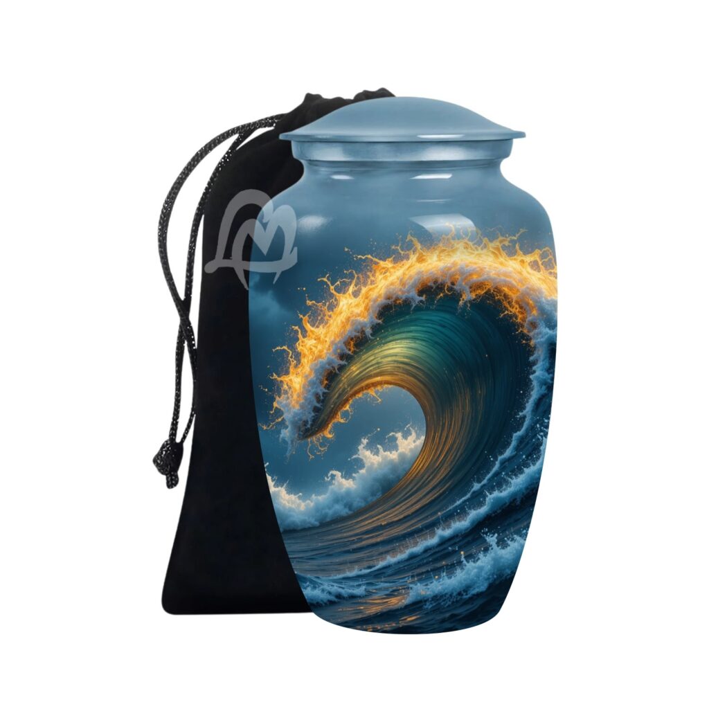 Ocean Cremation Urns For Human Ashes | Adult Cremation Urn For Ashes, Urn For Men & Women