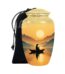 "Forever in Our Hearts" Boatman Cremation Urn for Human Ashes - Adult Funeral Urn Handcrafted