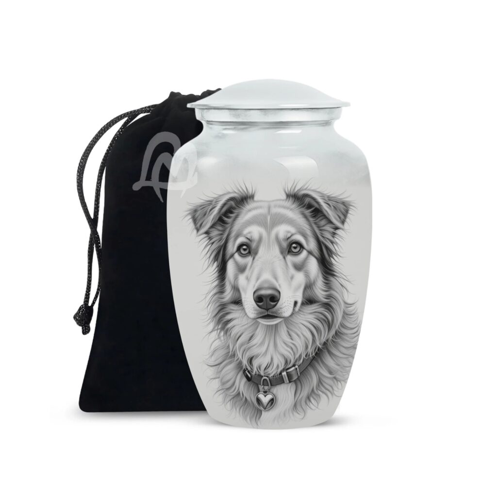 Cremation Urns For Dogs Memorial Paw | Pet Loss Gift, Dog Remembrance Cremation Urns.