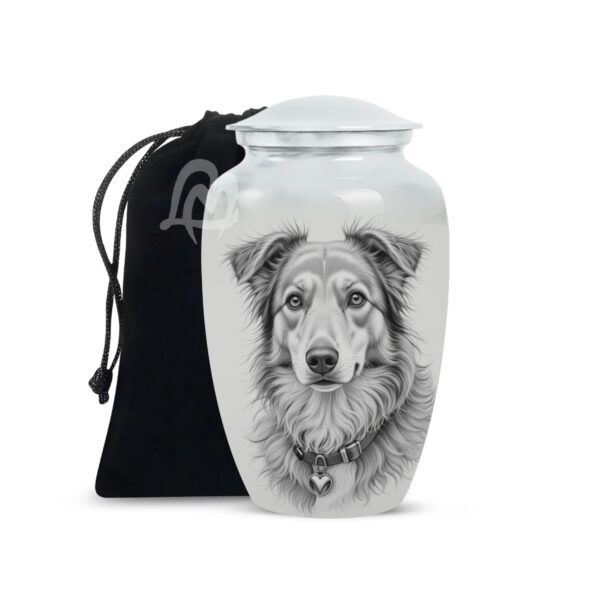 Cremation Urns For Dogs Memorial Paw | Pet Loss Gift, Dog Remembrance Cremation Urns.
