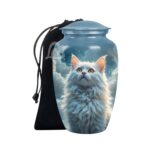 Persian Cat Urns for Adult Women & Men - Large Capacity Urn for Ashes