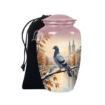 Pigeon Urns for Adult Male & Female Ashes - Large Funeral Urn for Human Ashes Women