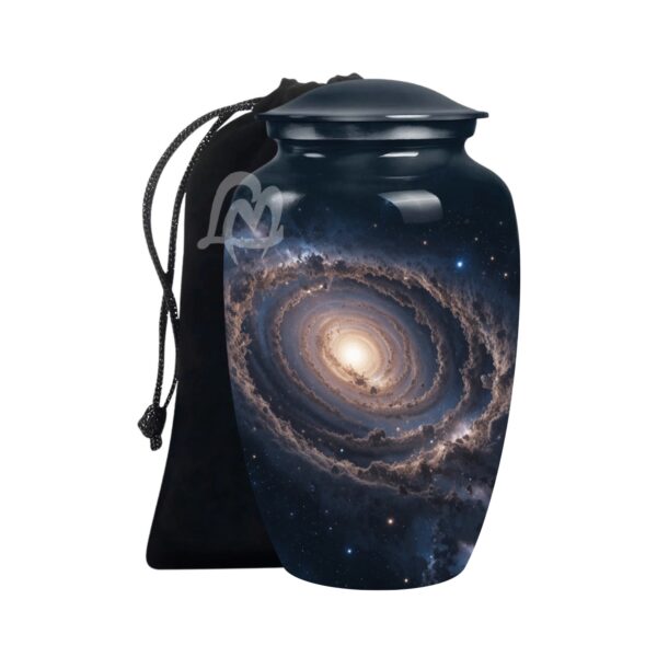 Galaxy Cremation Urn for Ashes Adult Male - Beautifully Handcrafted Urns