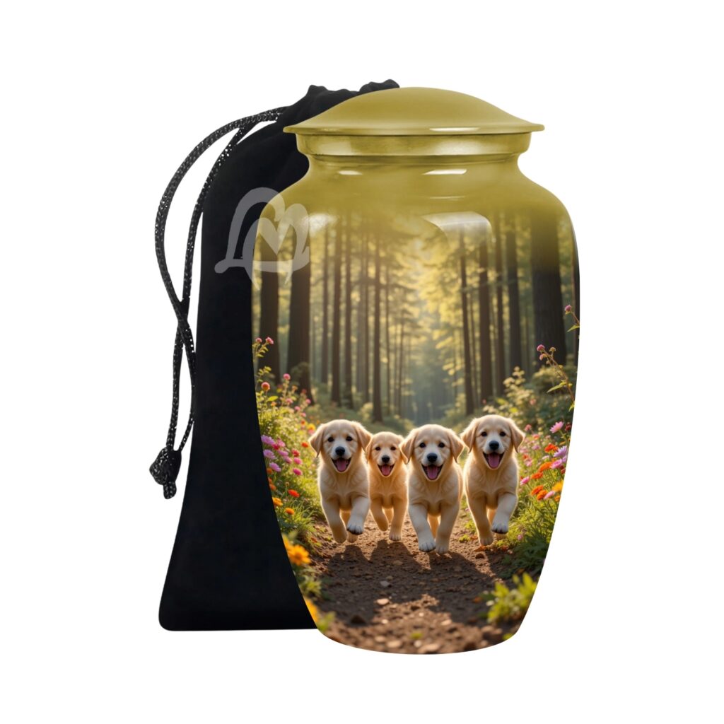 Cremation Urns For Dogs Memorial Paw | Pet Loss Gift, Dog Remembrance Cremation Urns.