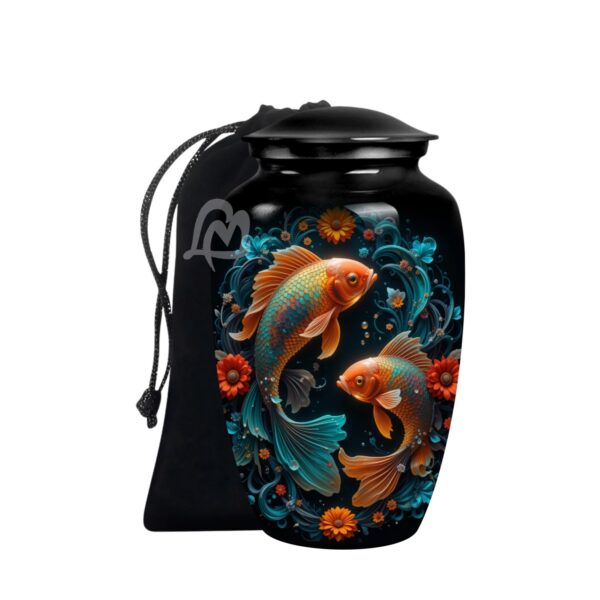 Fish Cremation Urn for Ashes for Women Decorative Urns