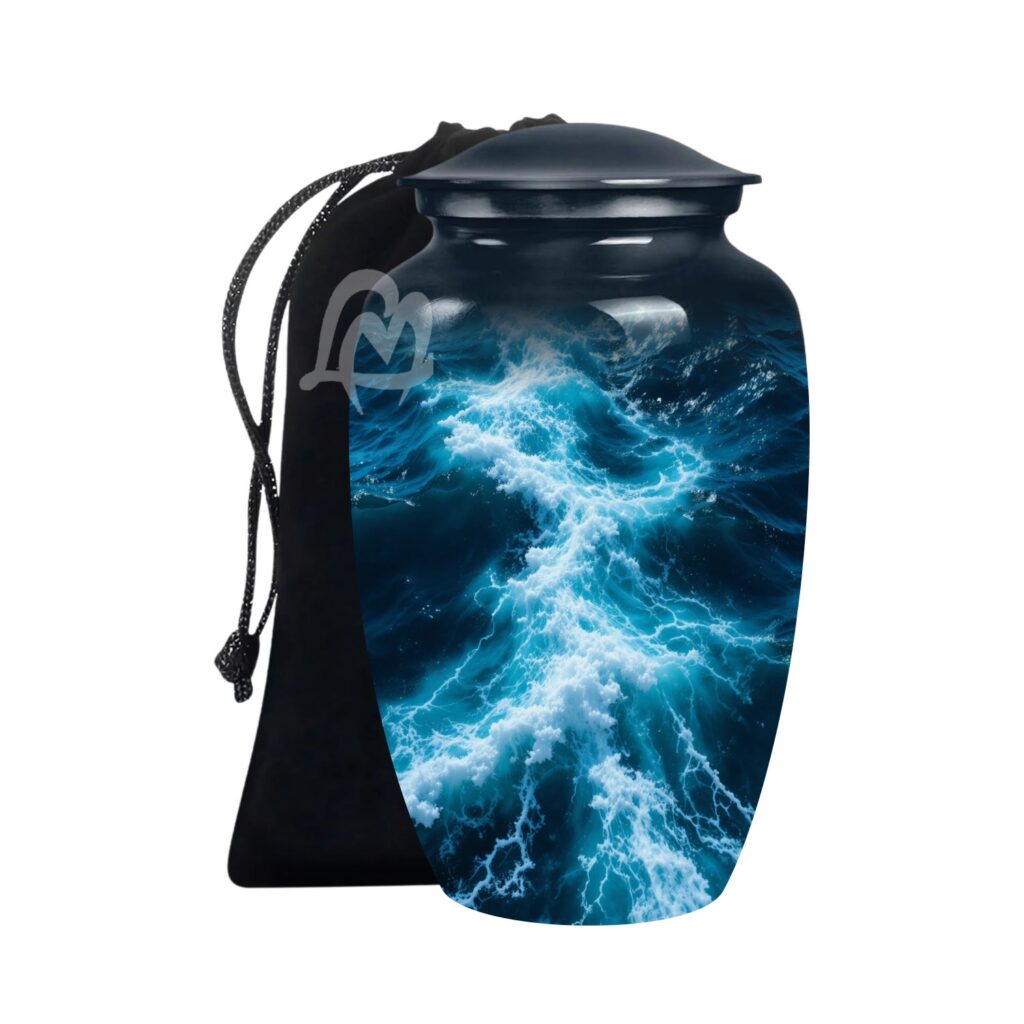 Ocean Cremation Urns For Human Ashes | Adult Cremation Urn For Ashes, Urn For Men & Women,