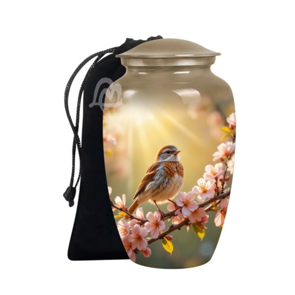 Beautiful Peaceful Memorial Cremation Urn Tribute to Your Love ones.
