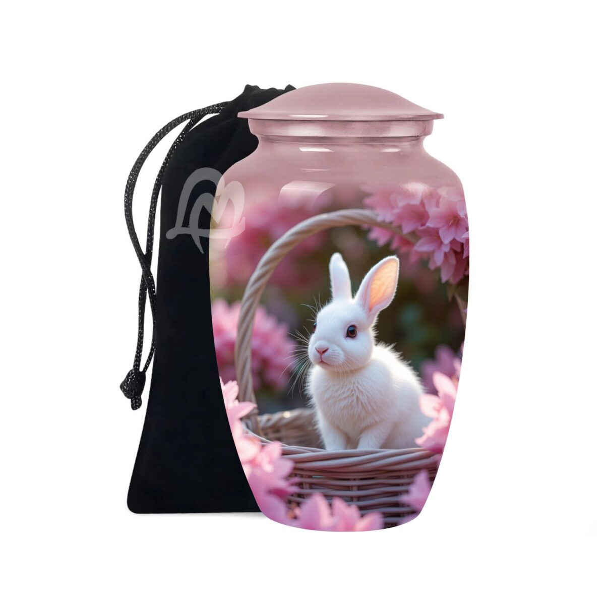 Rabbit Aluminum Cremation Funeral Urns for Adult Human & Pet Loss