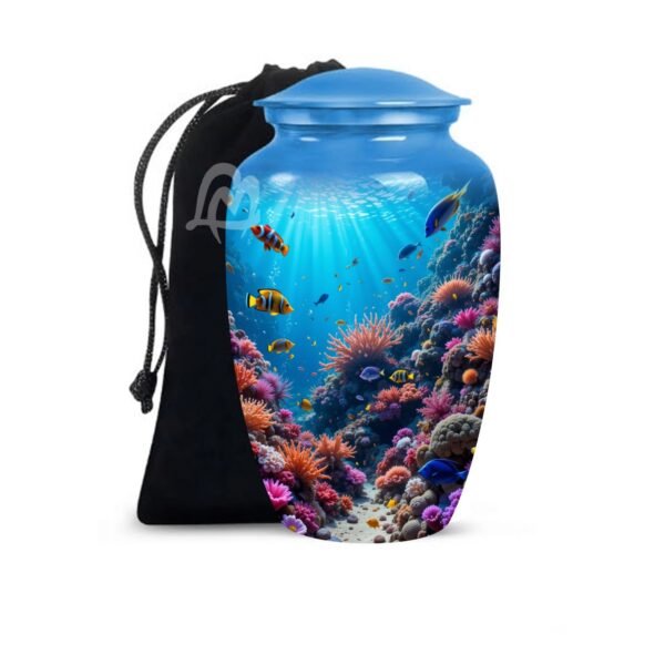 Fish Cremation Urn for Ashes for Women Decorative Urns