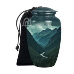 Thoughtful Memorial for Funeral, Burial & Home Memorial Funeral Urn for Men & Women.