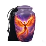 Handcrafted Burial Funeral Urns for Cremated Ash Remains Storage.