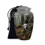 Sheep Cremation Urn for Ashes Adult Male/Female | Handcrafted Urns for Human Ashes