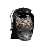 Persian Cat Urns for Adult Women & Men - Large Capacity Urn for Ashes