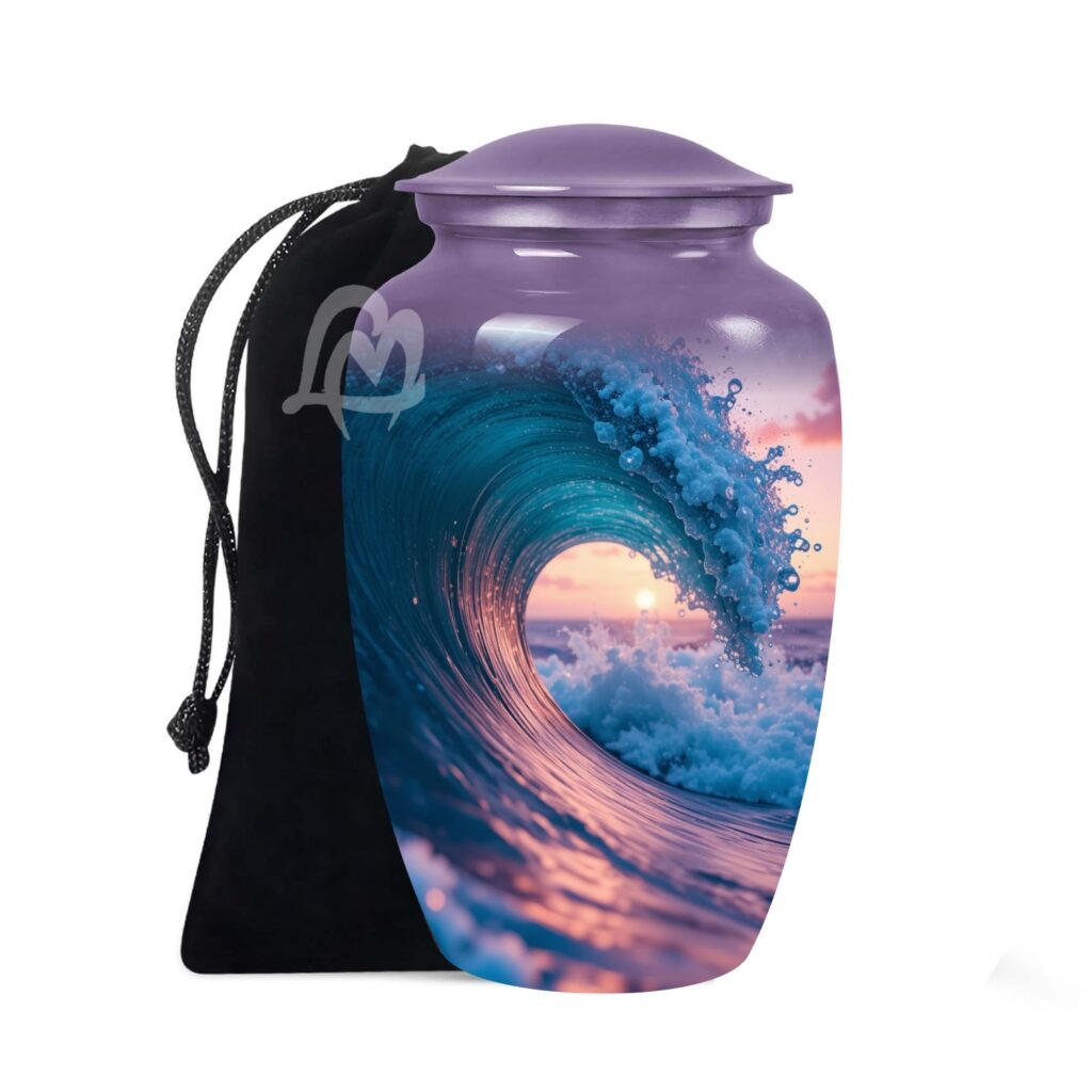 Ocean Cremation Urns For Human Ashes | Adult Cremation Urn For Ashes, Urn For Men & Women