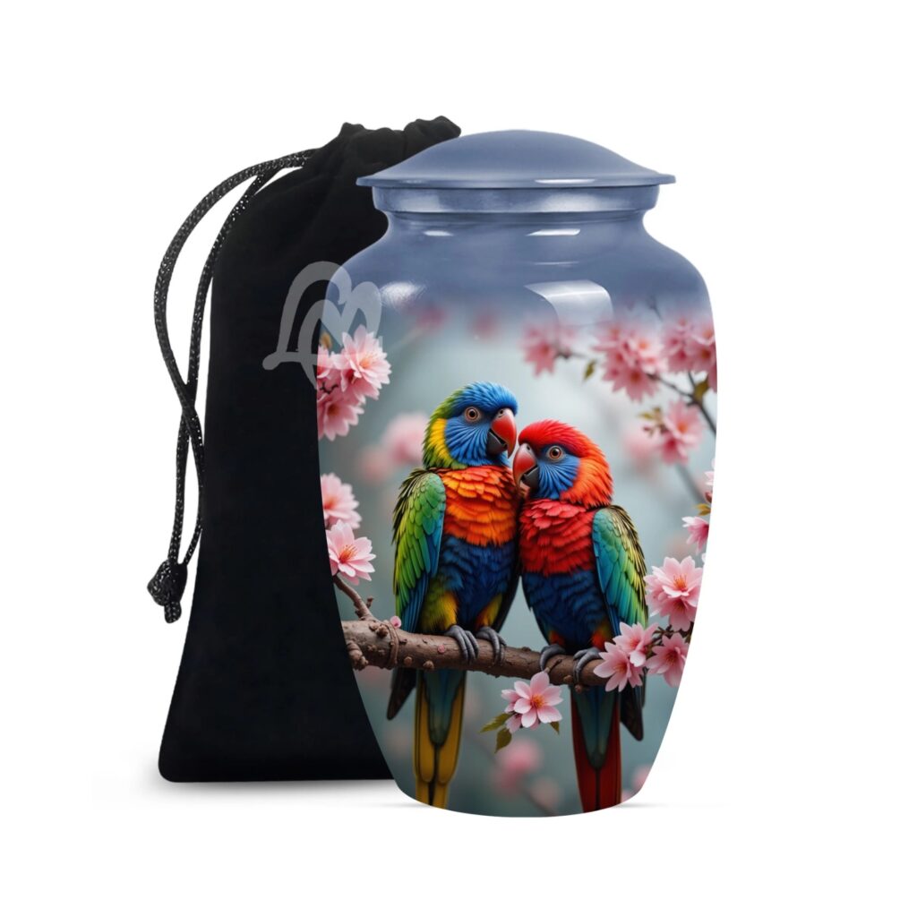 Large Beautiful Burial Urns for Adult Human Ashes loved one's memory.