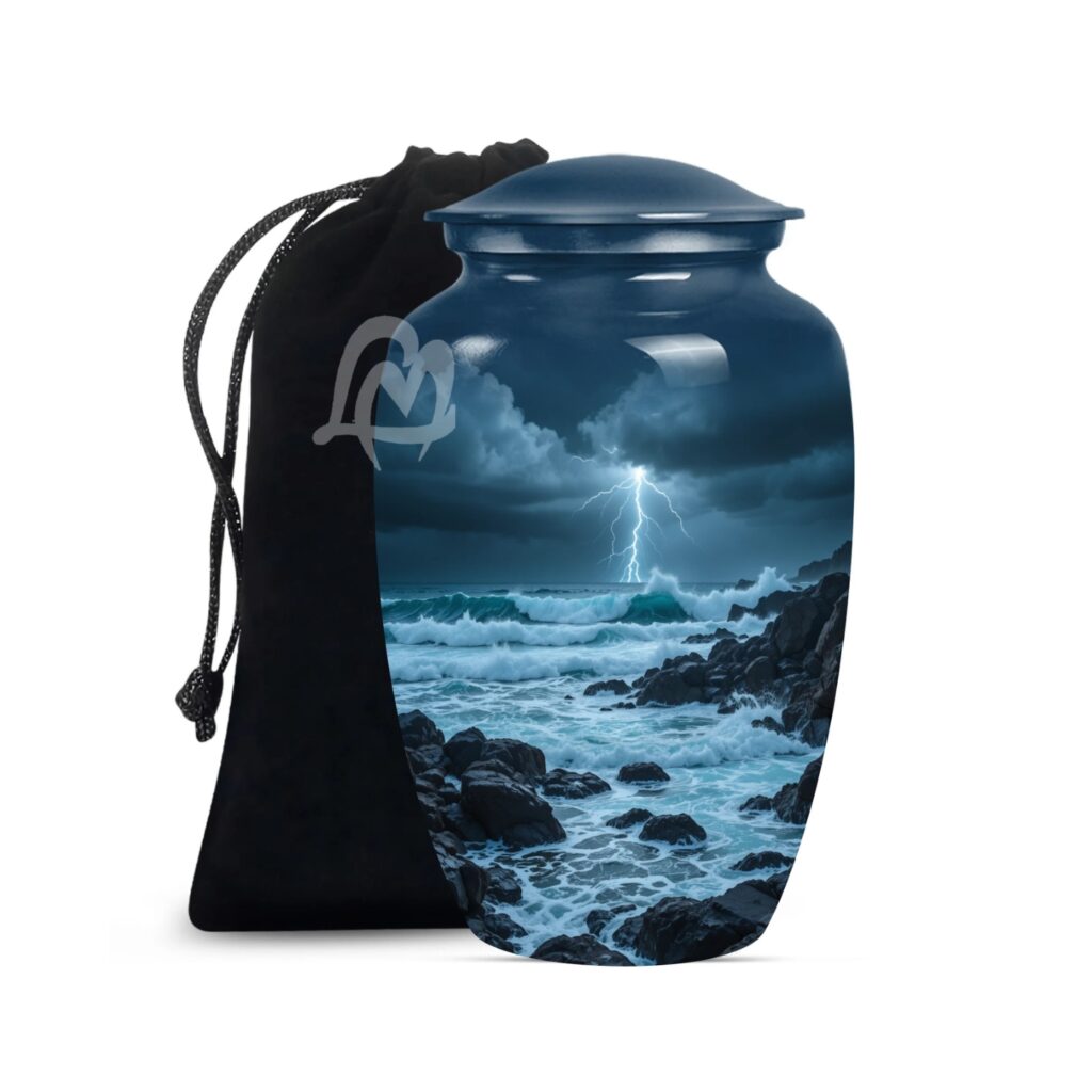 Ocean Cremation Urns For Human Ashes | Adult Cremation Urn For Ashes, Urn For Men & Women