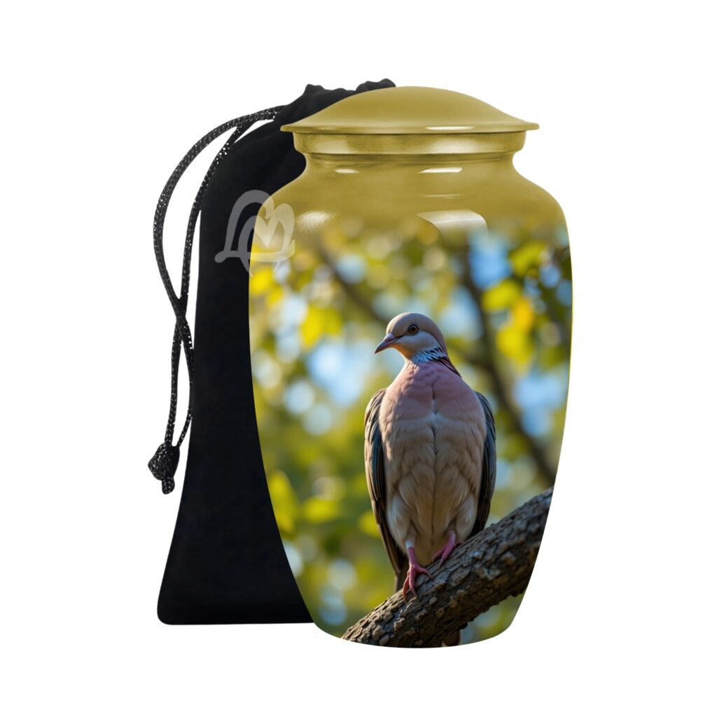 Pigeon Urns for Adult Male & Female Ashes - Large Funeral Urn for Human Ashes Women