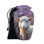 Sheep Cremation Urn for Ashes Adult Male/Female | Handcrafted Urns for Human Ashes