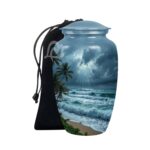 Handmade Funeral Urns With Velvet Bag Thoughtful Gift for Someone.