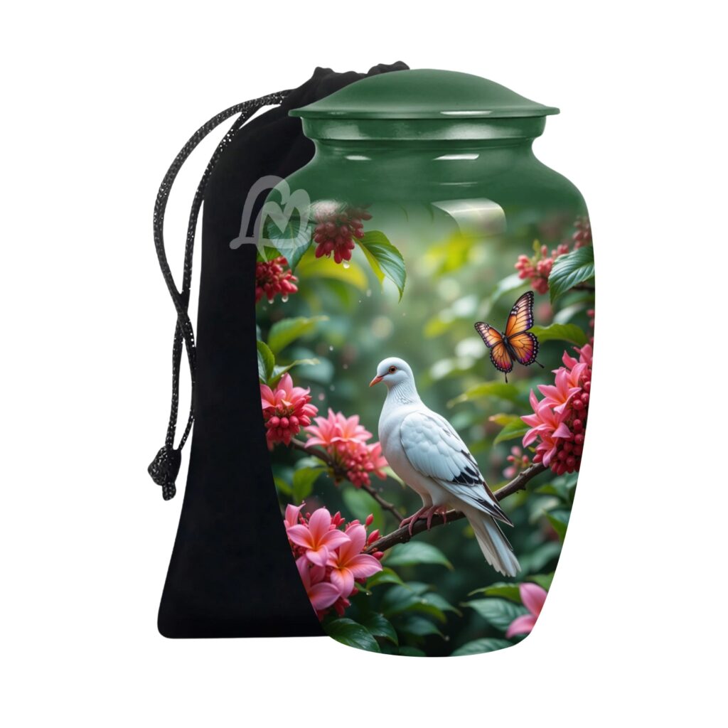 Pigeon Urns for Adult Male & Female Ashes - Large Funeral Urn for Human Ashes Women