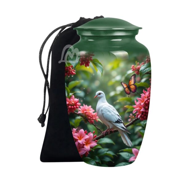 Pigeon Urns for Adult Male & Female Ashes - Large Funeral Urn for Human Ashes Women