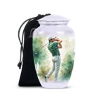 Golf Urns for Human Ashes Adult Female Urn, for Female Male, Golfer Cremation Urns for Human Ashes