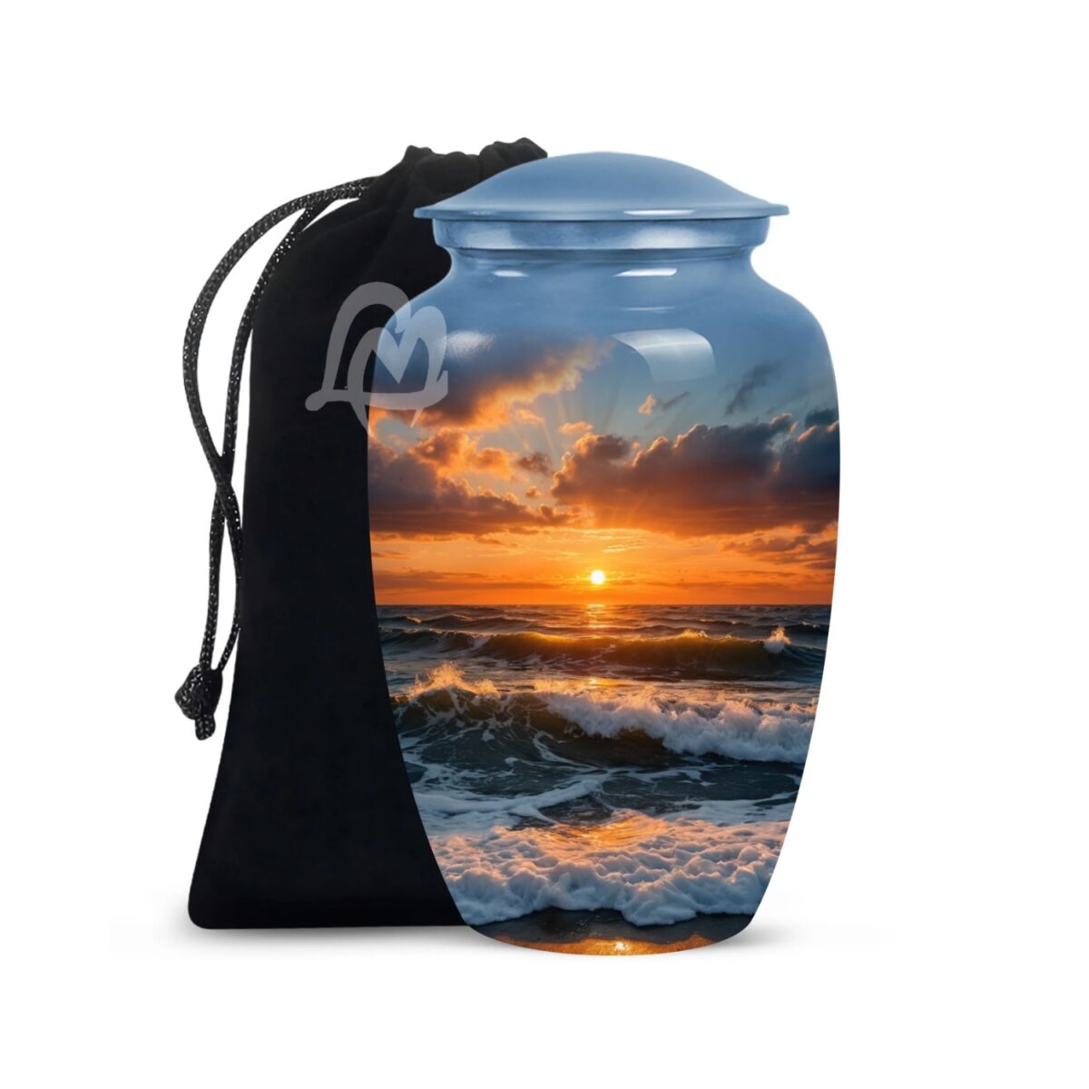 Sunset Magical Cremation Urn For Human Ashes | Cremation Urn For Adults,