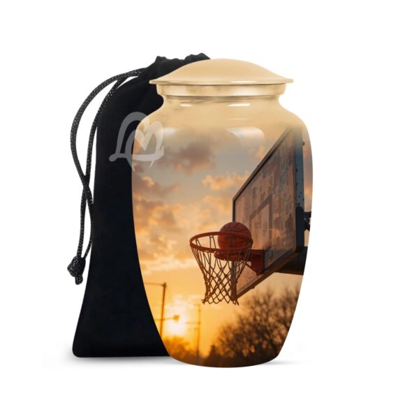 Basketball Urn - Basketball Player Cremation Urn - Basketball Urn - Sports Urn