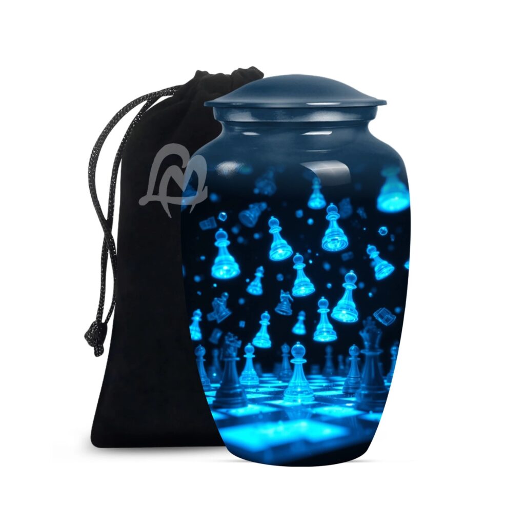 Burial Cremation Urns for Mom & Dad - Human Memorial Urn for Women & Men