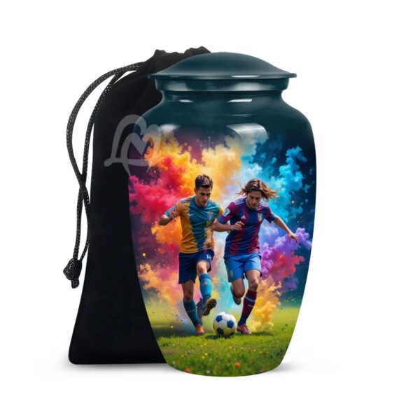 Football Urn - Football Player Cremation Urn - Football Urn - Sports Urn - Funeral Urn for Human Ashes