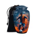 Football Urn - Football Player Cremation Urn - Football Urn - Sports Urn - Funeral Urn for Human Ashes