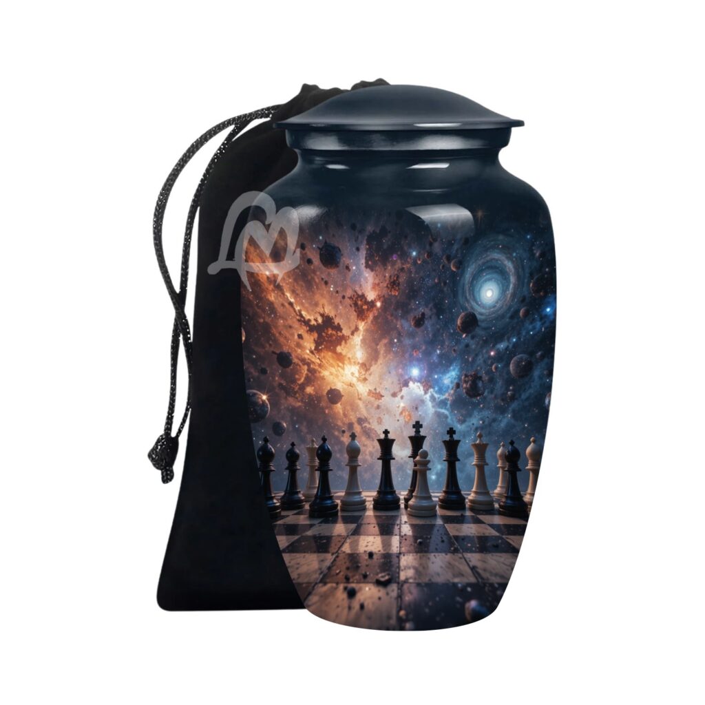 Burial Cremation Urns for Mom & Dad - Human Memorial Urn for Women & Men.