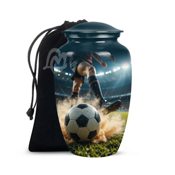 Football Urn - Football Player Cremation Urn - Football Urn - Sports Urn - Funeral Urn for Human Ashes