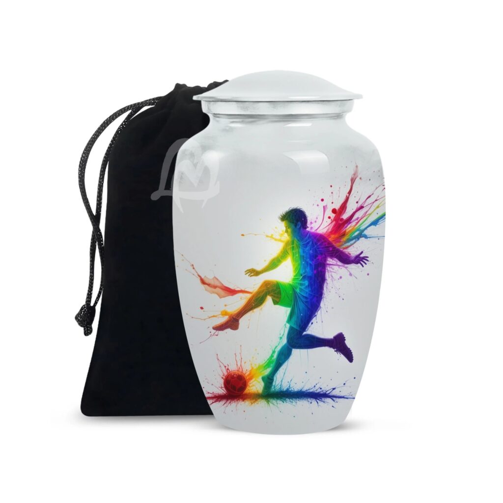 Elegant Large Memorial Cremation Urn for Human Ashes - Perfect Tribute for Loved Ones.