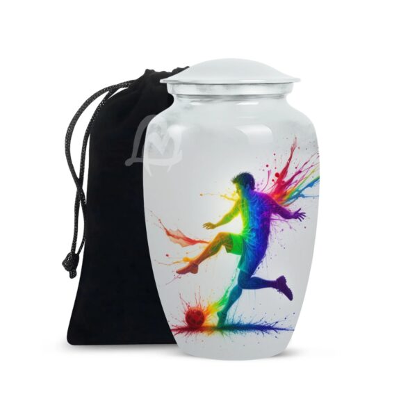 Elegant Large Memorial Cremation Urn for Human Ashes - Perfect Tribute for Loved Ones.