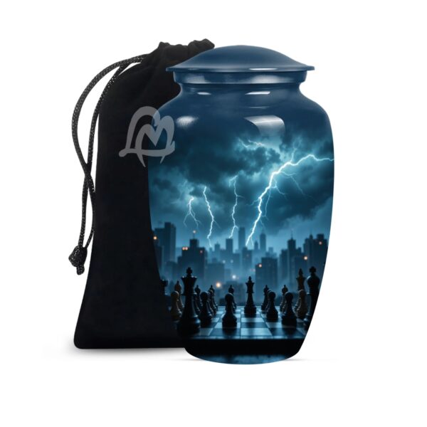 Burial Cremation Urns for Mom & Dad - Human Memorial Urn for Women & Men.