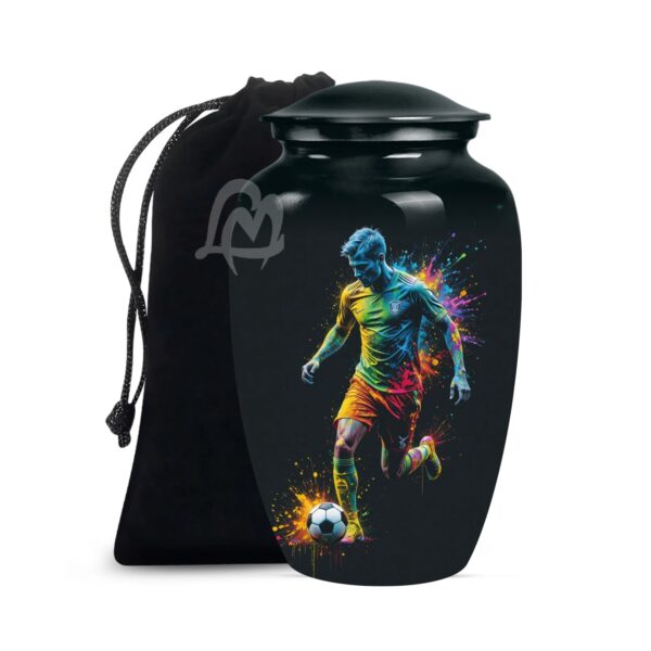 Elegant Large Memorial Cremation Urn for Human Ashes - Perfect Tribute for Loved Ones.