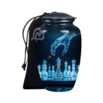 Burial Cremation Urns for Mom & Dad - Human Memorial Urn for Women & Men.