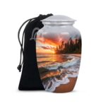 Sunset Magical Cremation Urn For Human Ashes | Cremation Urn For Adults,