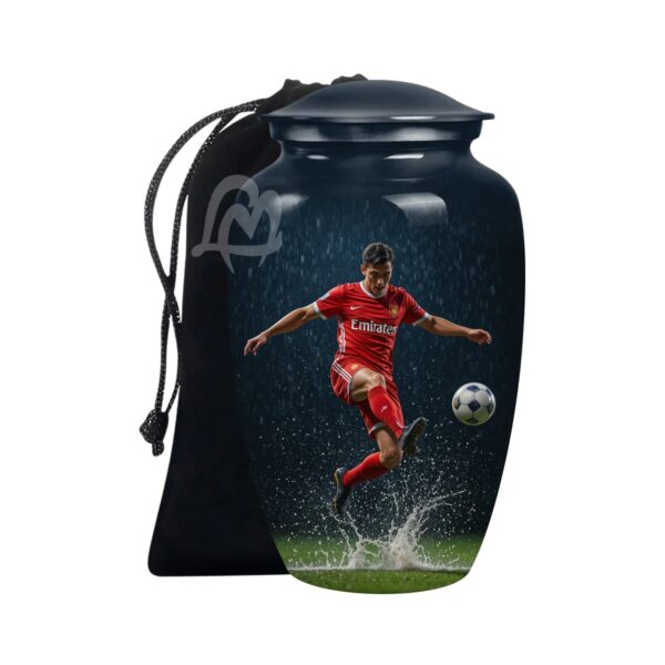 Football Urn - Football Player Cremation Urn - Football Urn - Sports Urn - Funeral Urn for Human Ashes