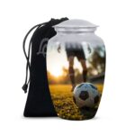 Elegant Large Memorial Cremation Urn for Human Ashes - Perfect Tribute for Loved Ones.