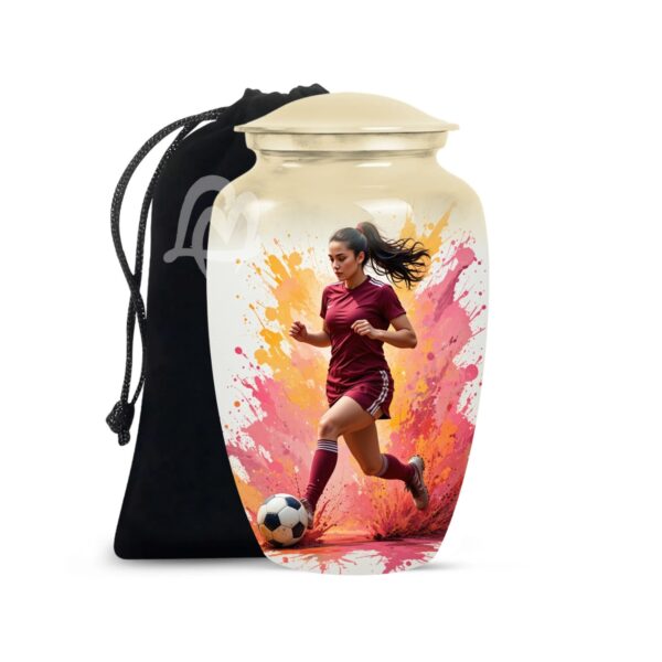 Football Urn - Football Player Cremation Urn - Football Urn - Sports Urn - Funeral Urn for Human Ashes