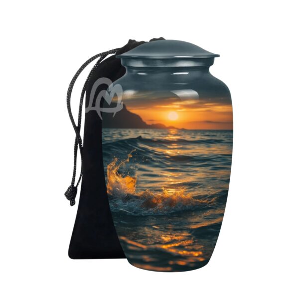 Sunset Magical Cremation Urn For Human Ashes | Cremation Urn For Adults,